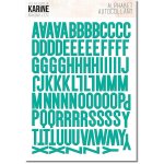 LES ATELIERS DE KARINE Pěnová abeceda - Bonjour l'été / Smaragdová – Hledejceny.cz