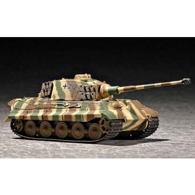 Trumpeter Plastikový model tanku 07291 GERMAN King tiger H with Zimmerit 1:72 – Zbozi.Blesk.cz