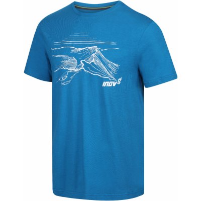 Inov-8 Graphic Tee Helvellyn blue triko pánské – Zboží Dáma