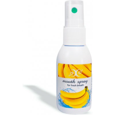 Hristina Přírodní ústní sprej osvěžovač dechu BANÁN 50 ml – Zboží Mobilmania