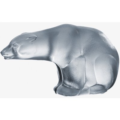 Skleněná figurka Lední medvěd z českého křišťálu Preciosa – Hledejceny.cz