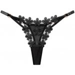Amparo Miranda® Erotické kalhotky Flower B231 Černá – Zboží Mobilmania