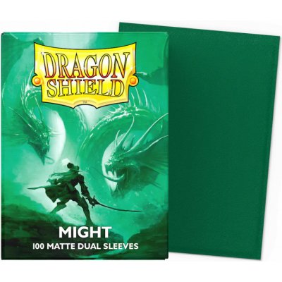 Dragon Shield Dual Sleeves Matte Might obaly 100 ks – Zboží Mobilmania