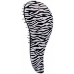 Detangler Professional kartáč na vlasy s rukojetí bílá zebra – Zboží Mobilmania
