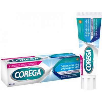 Corega Original Extra Strong 40 g – Zboží Mobilmania