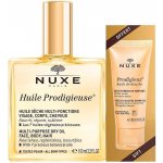 NUXE Prodigieuse Dry Oil NUXE Multifunkční suchý olej Huile Prodigieuse 100 ml a NUXE Sprchový olej Prodigieux 30 ml. – Zbozi.Blesk.cz