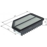 Vzduchový filtr BOSCH F 026 400 350 (F026400350) – Hledejceny.cz