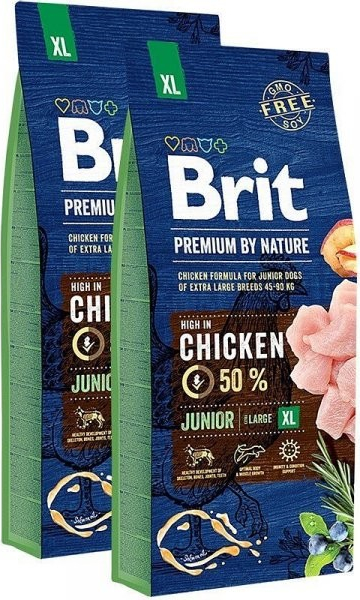 Brit Premium by Nature Junior XL 2 x 15 kg