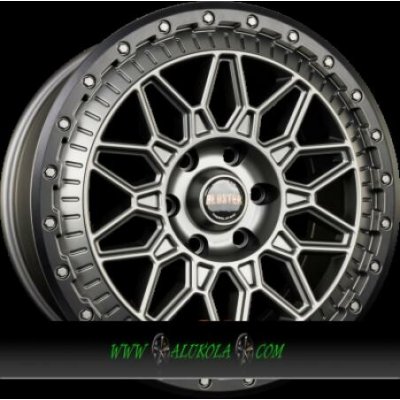 FONDMETAL BLUSTER 8x18 6x120 ET48 matt titanium black lip – Hledejceny.cz
