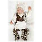 Kojenecké sametové dupačky Zvíře – Zboží Dáma