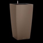Lechuza Květináč Cubico Taupe 30 cm – Hledejceny.cz
