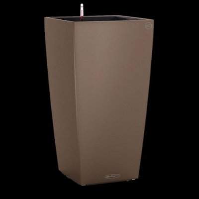 Lechuza Květináč Cubico Taupe 30 cm – Hledejceny.cz