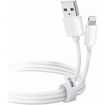 SBS TECABLETISSUEIP589G USB/Lightning MFi, 1,5m, bíý – Zbozi.Blesk.cz