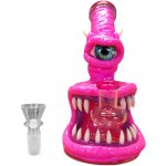 Black Sheep Skleněný Bong Monster Glass Clay 16 cm Růžová – Hledejceny.cz