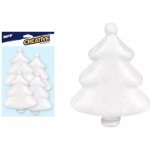 MFP Stromek polystyrenový 7,5 cm bílá 4 ks 8882336 – Zboží Mobilmania