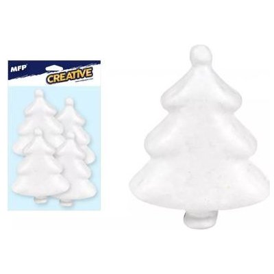 MFP Stromek polystyrenový 7,5 cm bílá 4 ks 8882336 – Zboží Mobilmania