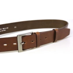 Penny Belts pánský kožený opasek 2248 hnědý