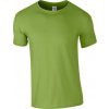 Pánské Tričko Měkčené tričko Gildan SoftStyle s krátkým rukávem zelená kiwi G64000