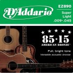 D'addario EZ890 – Zboží Dáma