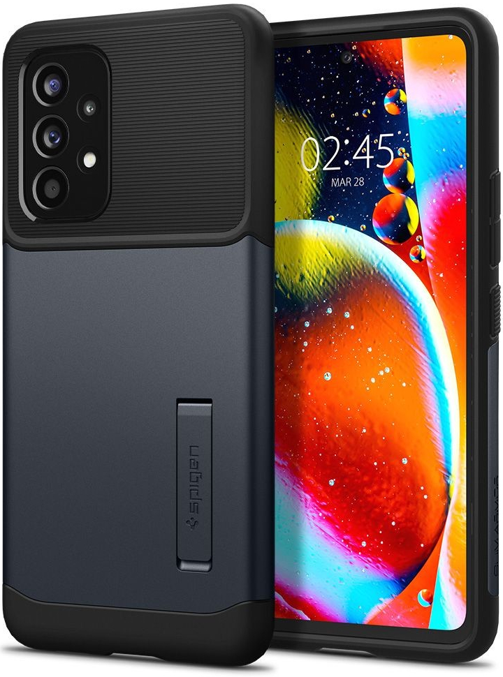 Pouzdro SPIGEN SLIM ARMOR GALAXY A53 5G METAL SLATE