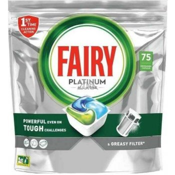 Fairy Platinum Plus tablety do myčky 75 ks