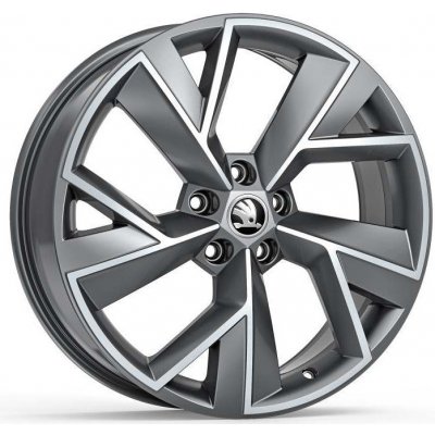 Škoda Triglav 7x19 5x112 ET43 anthracite | Zboží Auto