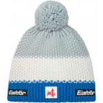 Eisbär čepice Star Pompon SA modrá/bílá/světle šedá – Hledejceny.cz