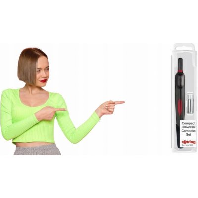 Rotring kružítko Universal Compact 676530 černé – Zboží Dáma Rotring kružítko Universal Compact 676530 černé – Zboží Dáma