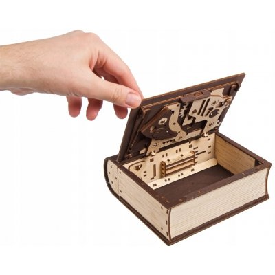 UGEARS 3D puzzle Kniha tajemství 263 ks – Zboží Dáma