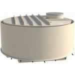 Plastovar Nízká dvouplášťová kruhová nádrž 6m³ – Hledejceny.cz