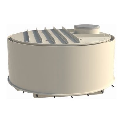 Plastovar Nízká dvouplášťová kruhová nádrž 6m³ – Hledejceny.cz