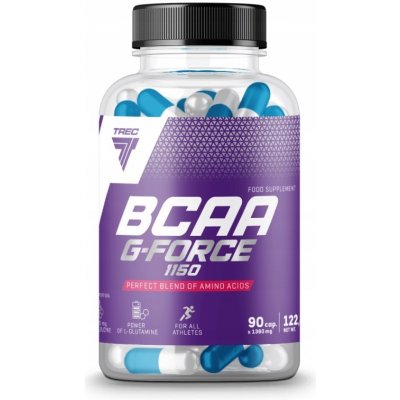 Trec Nutrition BCAA G-Force 1150 90 kapslí – Zboží Mobilmania