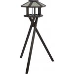 Trixie Natura Venkovní krmítko se stříškou a silem 1,4 m 50 x 34 cm borové dřevo černá – Hledejceny.cz
