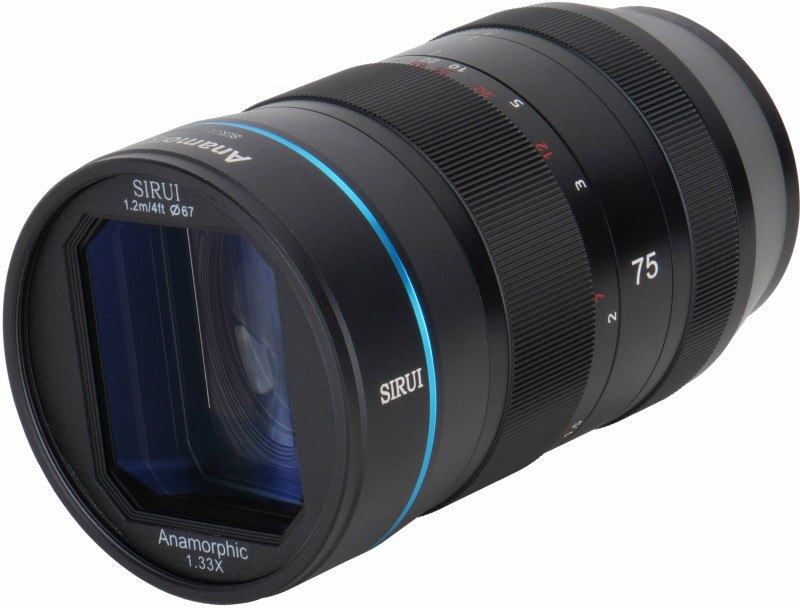 SIRUI 75 mm f/1.8 Anamorphic 1,33x Sony E-mount