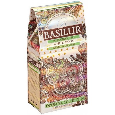 Basilur Aromatizovaný zelený čaj Orient White Moon sypaný 100 g