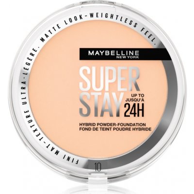 Maybelline SuperStay 24H Hybrid Powder-Foundation kompaktní pudrový make-up pro matný vzhled 10 9 g – Zboží Mobilmania