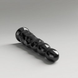 All Black Steroid ABS20 The Javelin dildo 38 x 4,3 - 9,1 cm