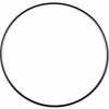 Vyšívací rámeček a kruh Kovový kruh na lapač snů Ø20 cm Černý