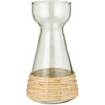 Váza na hyacint s ratanovým opletem Ib Laursen V.18 cm – Hledejceny.cz