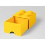 LEGO® Úložný box 250 x 252 x 181 s šuplíkem žlutá – Zboží Mobilmania
