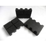Gumová podložka zvedáku 155 x 111 x 35 mm, hranatá - Ferdus 10.166 | Zboží Auto