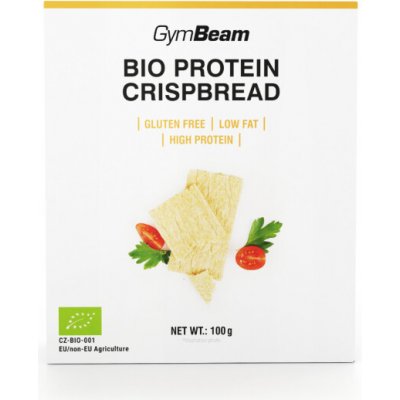 GymBeam BIO Proteinový Knäckebrot 100 g – Zboží Dáma