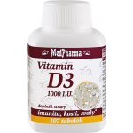 MedPharma Vitamin D3 1000 I.U. 107 tobolek – Hledejceny.cz