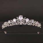 Naishide Jewelry svatební korunka do vlasů VĚTVIČKA stříbrná – Hledejceny.cz