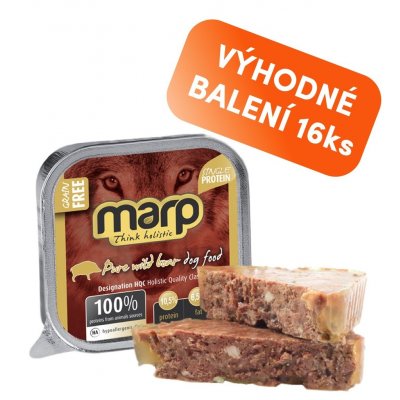 Marp Adult Wild Boar divočák 16 x 100 g – Hledejceny.cz