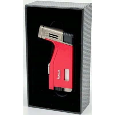 RONSON žárovkový BREEZE RGL120 RED 2 jet s puncherem – Hledejceny.cz