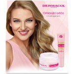 Dermacol Collagen Plus Intensive Rejuvenating intenzivní omlazující denní krém 50 ml + zpevňující a hydratační textilní maska 1 ks dárková sada – Sleviste.cz