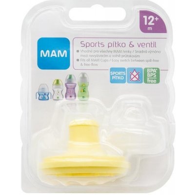 Mam Pítko Sports Cap a ventil žlutá – Zboží Dáma