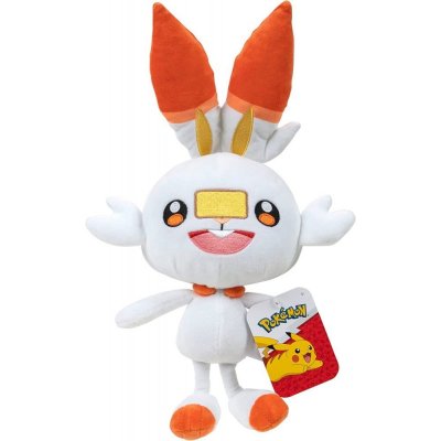 Jazwares Pokémon stříbrný Scorbunny 20 cm – Hledejceny.cz