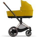 Cybex e-Priam 3.0 Rám s Podvozkem Sedačky + Korba Mustard Yellow 2023 – Zboží Mobilmania